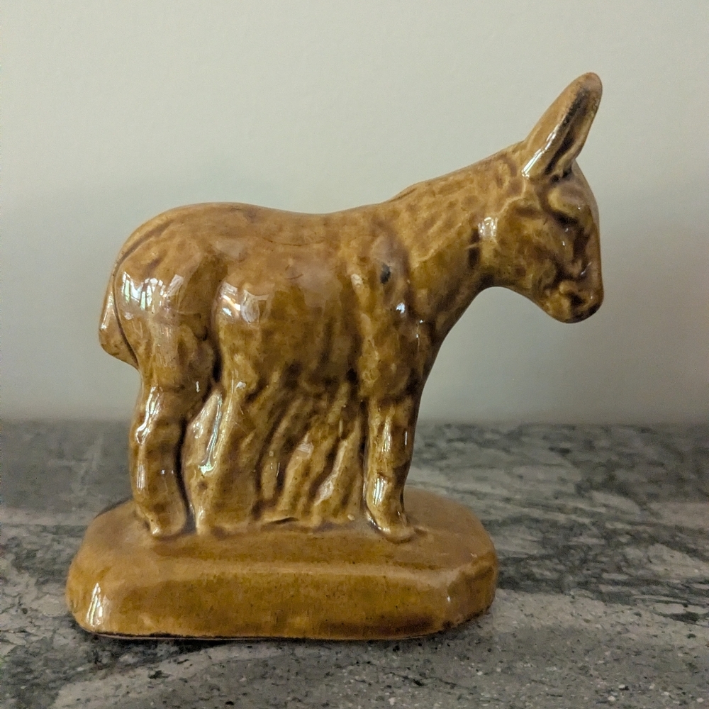 Van Briggle Donkey Burro vintage made in Colorado Springs, Colorado